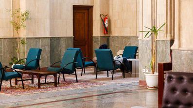 فضای لابی در هتل حرم امام خمینی