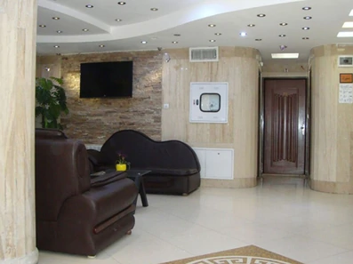 اتاق مبله تلویزیون