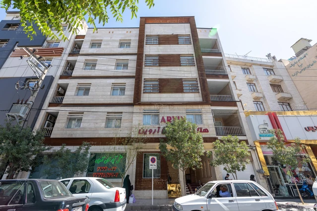 نمای هتل آپارتمان