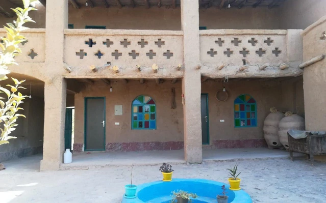 نمای داخلی اقامتگاه بومگردی بابا اکبر تربت جام