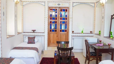 اتاق دو تخته تویین اقامتگاه سنتی باران آران و بیدگل