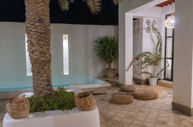 فضای داخلی اقامتگاه بومگردی خانه باور قشم