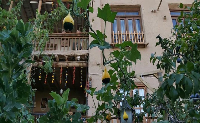 نمای کلی اقامتگاه بوم گردی چنارستان دررود نیشابور