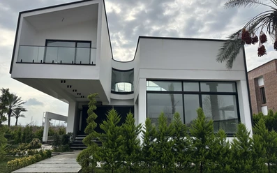 نمای ویلاهای لوکس مجتمع گردشگری دشت نور