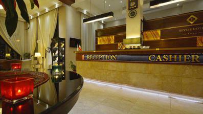 پذیرش هتل الیزه شیراز