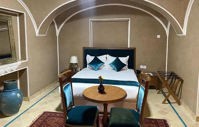اتاق کاهگلی هتل عمارت ماندگار کاشان