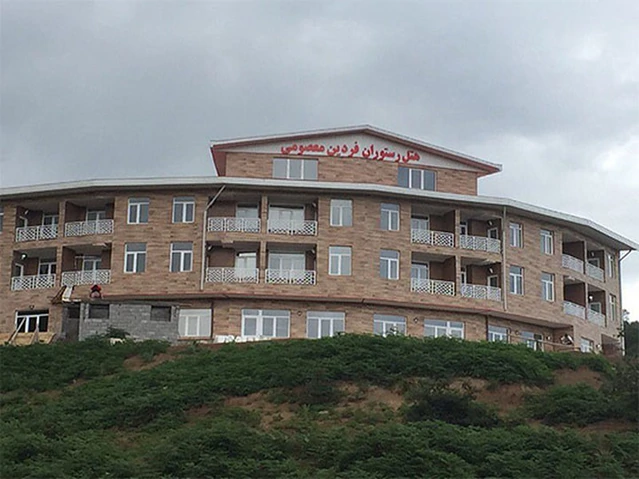 نمای کلی بیرونی هتل