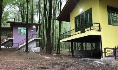 نمای بیرونی اقامتگاه بومگردی هیرکانو کردکوی