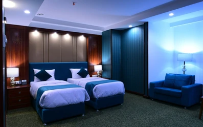 اتاق دو تخته تویین هتل جنت اصفهان