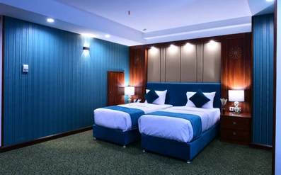 اتاق دو تخته تویین هتل جنت اصفهان