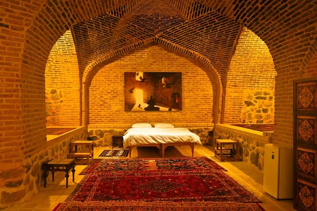 اتاق دو تخته دبل بوتیک هتل کوهاب نطنز