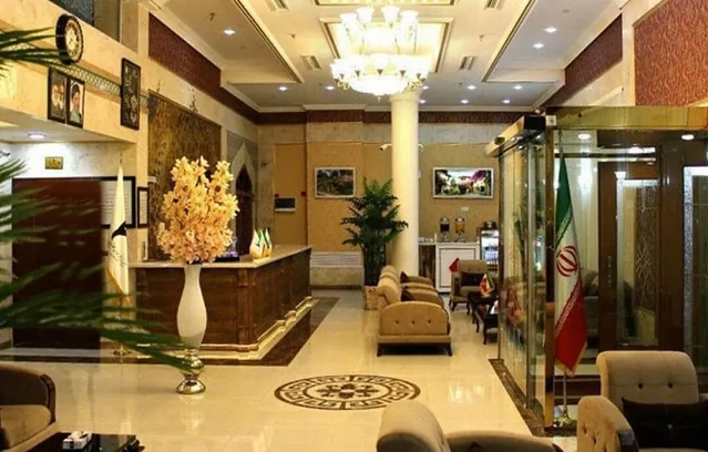 لابی و پذیرش هتل محلات مشهد