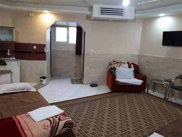 حمام و اتاق خواب