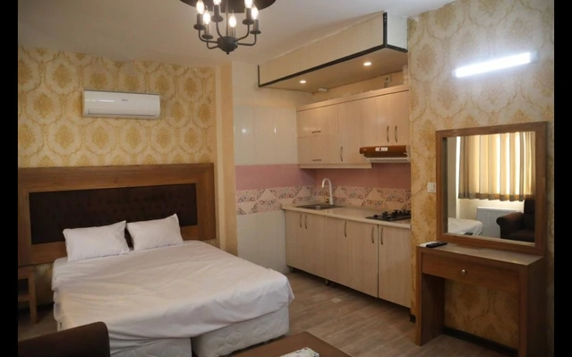 اتاق خواب با تخت دونفره