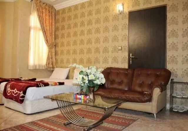 اتاق دو تخته دبل هتل آپارتمان نقش جهان مشهد