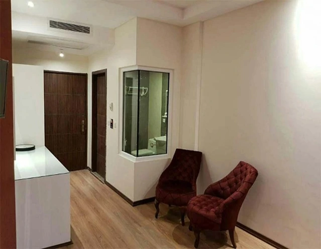 اتاق دونفره با آکواریوم