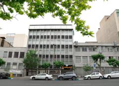 نمای مسافرخانه پرشین پلازا مطهری تهران از خیابان