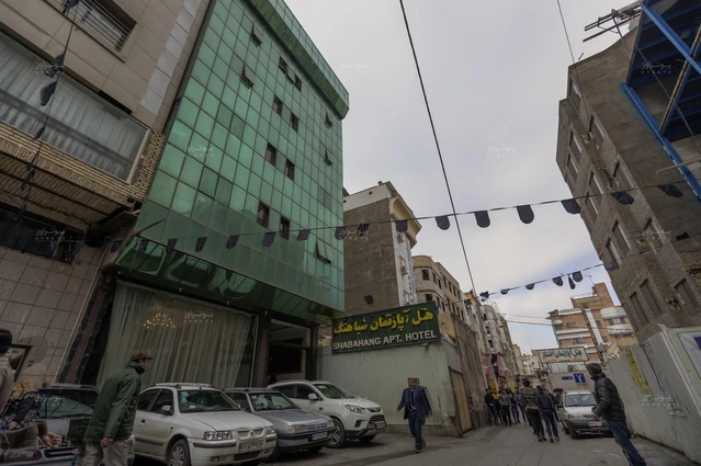نمای هتل آپارتمان