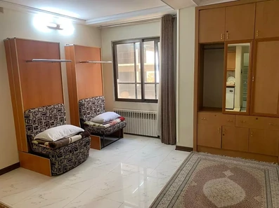 اتاق دو تخته تویین هتل آپارتمان تندیس مشهد