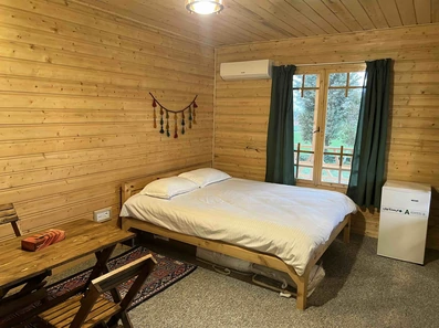 اتاق دو تخته دبل بومگردی تی باغ فومن