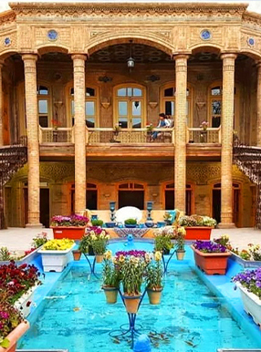 خانه داروغه مشهد با معماری قاجاری